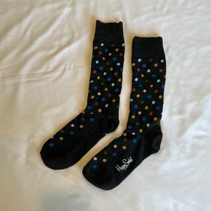 Polka Dot Happy Socks Dress Socks One-Size